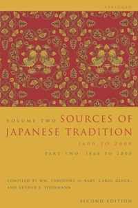 Sources of Japanese Tradition, Abridged: 1600 to 2000; Part 2