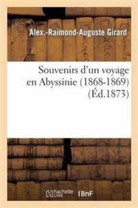 Souvenirs d'Un Voyage En Abyssinie (1868-1869)