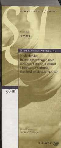 Nederlandse belastingverdragen met Belarus, Estland, Letland, Litouwen, Oekraine, Rusland en de Sovjet-Unie