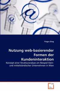 Nutzung web-basierender Formen der Kundeninteraktion