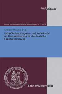 Europaisches Vergabe- und Kartellrecht als Herausforderung fur die deutsche Sozialversicherung