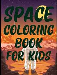 Space Coloring Book For Kids