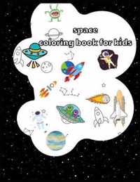 space coloring book for kids