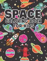 Space Coloring Book For Kids