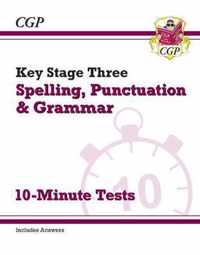 KS3 Spelling, Punctuation and Grammar 10-Minute Tests (includes answers)