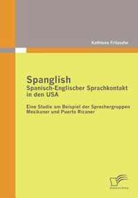 Spanglish: Spanisch-Englischer Sprachkontakt in den USA: Eine Studie am Beispiel der Sprechergruppen Mexikaner und Puerto Ricaner