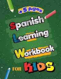 Spanish Learning Workbook for Kids