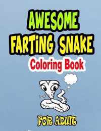 Awesome Farting Snake Coloring Book