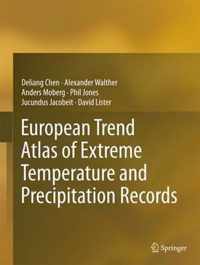 European Trend Atlas of Extreme Temperature and Precipitation Records