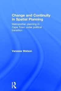 Change and Continuity in Spatial Planning