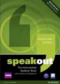 Speakout Pre-intermediate. Students' Book (with DVD / Active Book) & MyLab