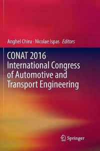 CONAT 2016 International Congress of Automotive and Transport Engineering