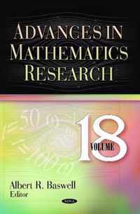 Advances in Mathematics Research