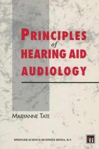 Principles of Hearing Aid Audiology