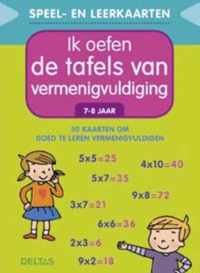 Ik oefen de tafels van vermenigvuldiging 7-8 jaar