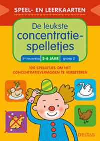 Speel- en leerkaarten - De leukste concentratiespelletjes (5-6 j.)