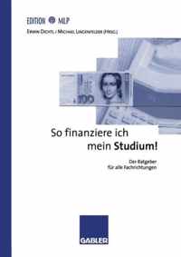 So Finanziere Ich Mein Studium!