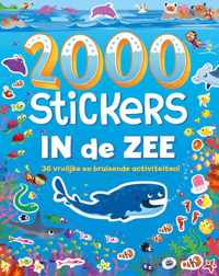 2000 stickers In de zee