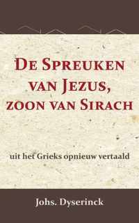 De Spreuken van Jezus, de zoon van Sirach