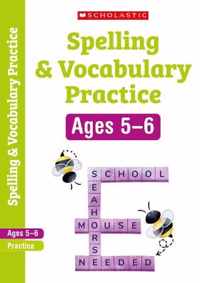 Spelling and Vocabulary Workbook (Ages 5-6)