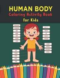 Human Body Coloring Activity Book for Kids