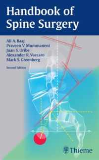 Handbook of Spine Surgery