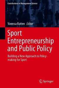 Sport Entrepreneurship and Public Policy