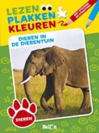 Lezen, Plakken, Kleuren Dieren In De Dierentuin