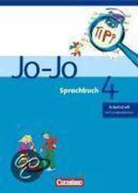 Jo-Jo Sprachbuch 4 - Arbeitsheft / Allgemeine Ausgabe / Baden-Württemberg, Rheinland-Pfalz, Hessen, Saarland