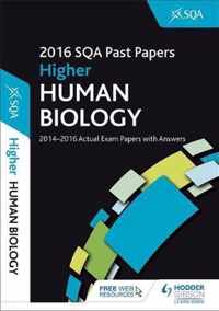 Higher Human Biology 2016-17 SQA Past Papers with Answers