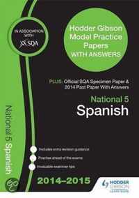 SQA Specimen Paper, 2014 Past Paper National 5 Spanish & Hodder Gibson Model Papers