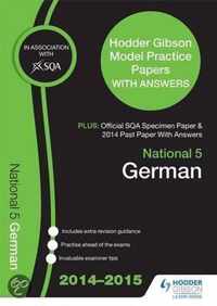 SQA Specimen Paper, 2014 Past Paper National 5 German & Hodder Gibson Model Papers