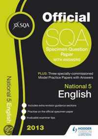 SQA Specimen Paper National 5 English and Model Papers