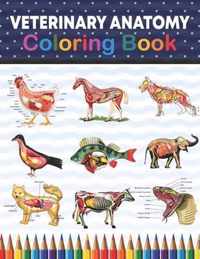 Veterinary Anatomy Coloring Book