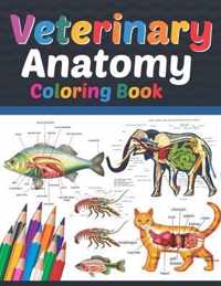 Veterinary Anatomy Coloring Book