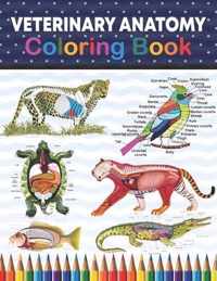 Veterinary Anatomy Coloring Book