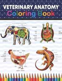 Veterinary Anatomy Coloring Book