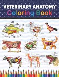 Veterinary Anatomy Coloring Book