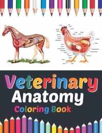 Veterinary Anatomy Coloring Book