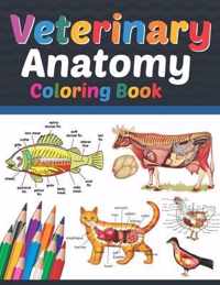 Veterinary Anatomy Coloring Book