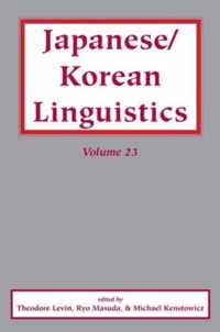 Japanese/Korean Linguistics, Vol. 23