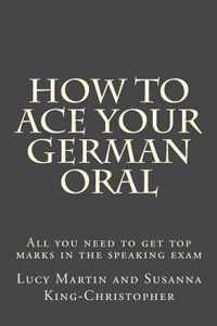 How to Ace your German Oral