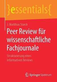 Peer Review fur wissenschaftliche Fachjournale