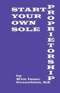 Start Your Own Sole Proprietorship