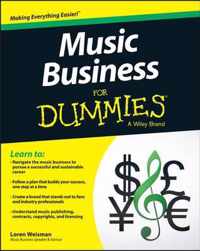 Music Business For Dummies