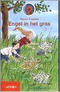 Engel in het gras