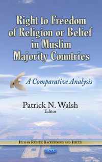 Right to Freedom of Religion or Belief in Muslim Majority Countries