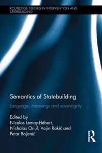 Semantics of Statebuilding