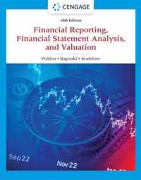 Financial Reporting, Financial Statement Analysis and Valuation