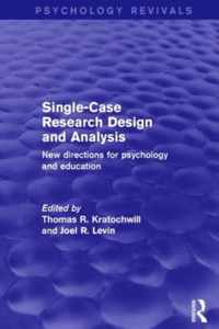 Single-case Research Design and Analysis